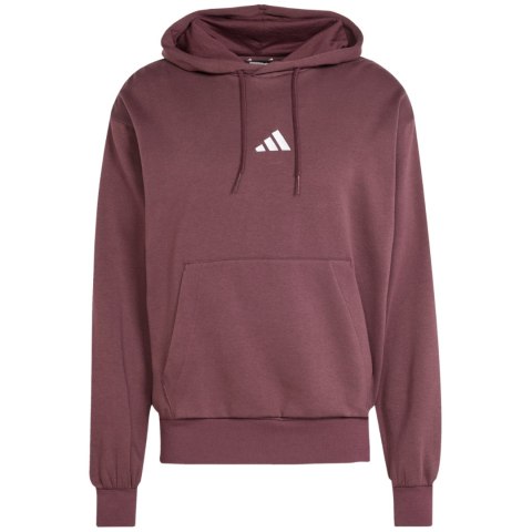 Bluza męska adidas Essentials Feelcozy Fleece brązowa IN6070 Adidas
