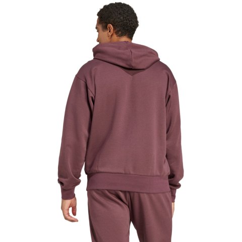 Bluza męska adidas Essentials Feelcozy Fleece brązowa IN6070 Adidas
