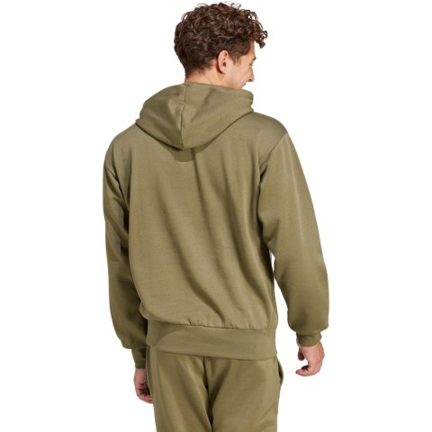 Bluza męska adidas Essentials Feelcozy Fleece oliwkowa JE3799 Adidas