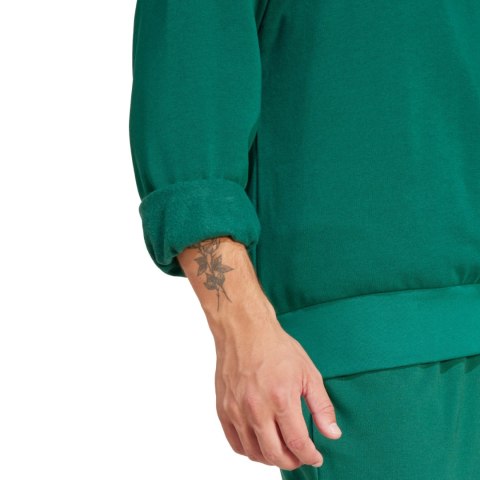 Bluza męska adidas Essentials Feelcozy Fleece zielona JE3788 Adidas