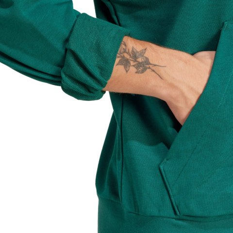 Bluza męska adidas Essentials Feelcozy French Terry zielona JE3841 Adidas