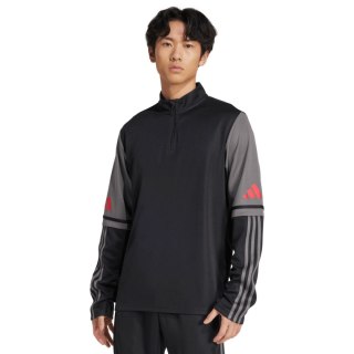 Bluza męska adidas Squadra 25 Training Top czarno-szara JD1629 Adidas