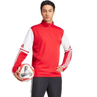 Bluza męska adidas Squadra 25 Training Top czerwono-biała JD2984 Adidas teamwear