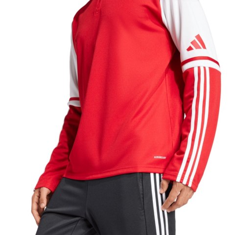 Bluza męska adidas Squadra 25 Training Top czerwono-biała JD2984 Adidas teamwear