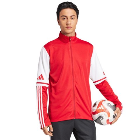 Bluza męska adidas Squadra 25 Training czerwono-biała JD2979 Adidas teamwear