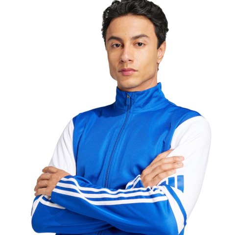 Bluza męska adidas Squadra 25 Training niebiesko-biała JD2980 Adidas teamwear