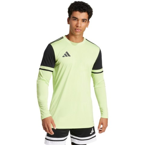 Koszulka bramkarska męska adidas Squadra 25 Long Sleeve limonkowa JG1129 Adidas teamwear