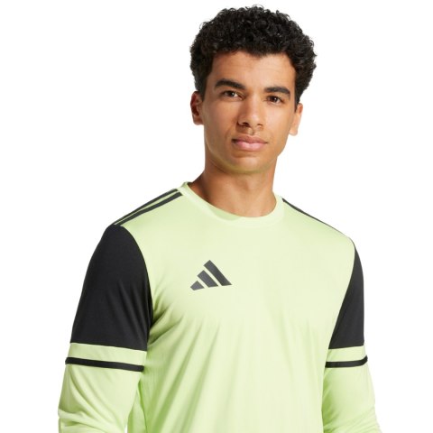 Koszulka bramkarska męska adidas Squadra 25 Long Sleeve limonkowa JG1129 Adidas teamwear
