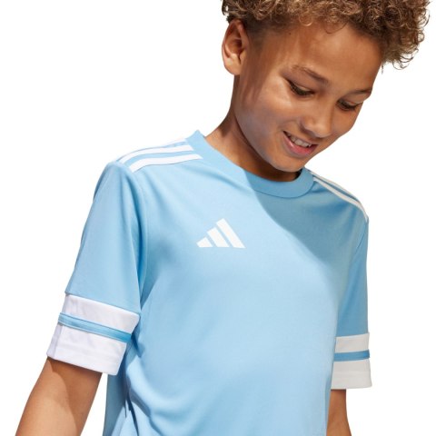 Koszulka dla dzieci adidas Squadra 25 błękitna JJ0050 Adidas teamwear