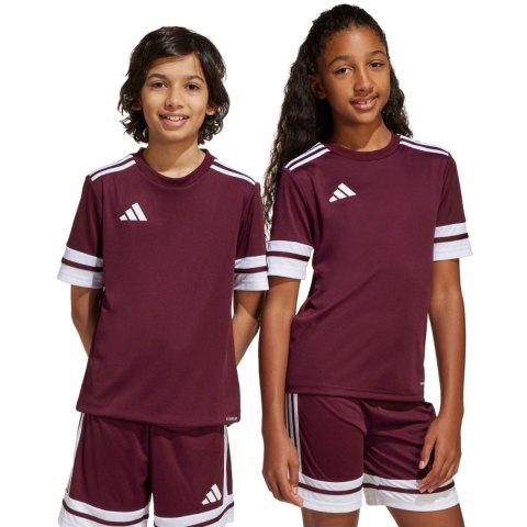 Koszulka dla dzieci adidas Squadra 25 bordowa JC8667 Adidas teamwear