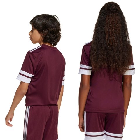 Koszulka dla dzieci adidas Squadra 25 bordowa JC8667 Adidas teamwear