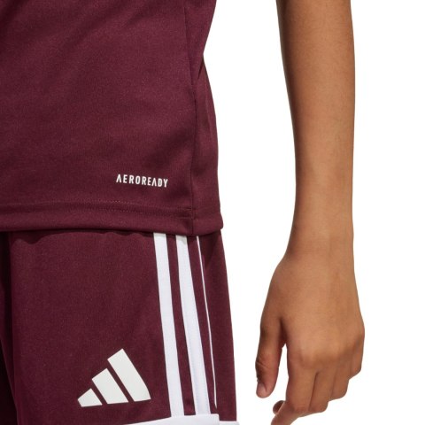 Koszulka dla dzieci adidas Squadra 25 bordowa JC8667 Adidas teamwear