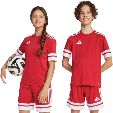 Koszulka dla dzieci adidas Squadra 25 czerwona JJ0051 Adidas teamwear