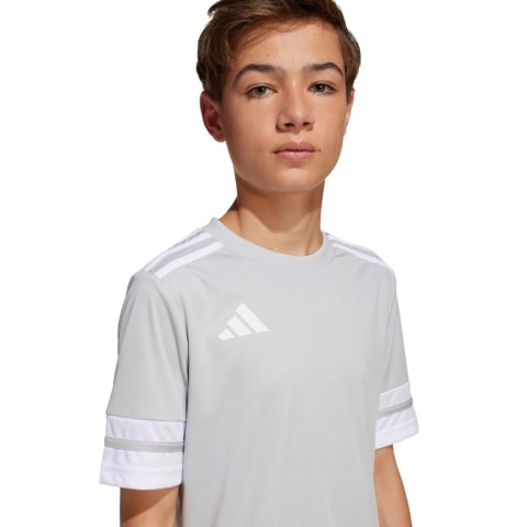 Koszulka dla dzieci adidas Squadra 25 jasnoszara JJ0061 Adidas teamwear