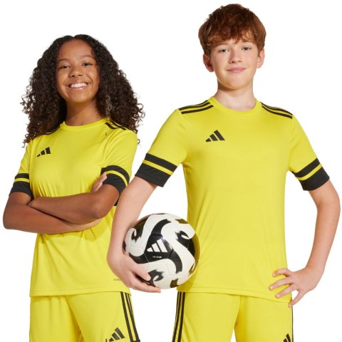 Koszulka dla dzieci adidas Squadra 25 żółta JJ0056 Adidas teamwear