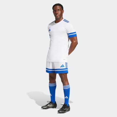 Koszulka męska adidas Squadra 25 biało-niebieska JG5827 Adidas teamwear