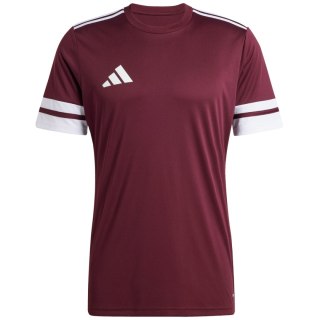 Koszulka męska adidas Squadra 25 bordowa JC8675 Adidas teamwear