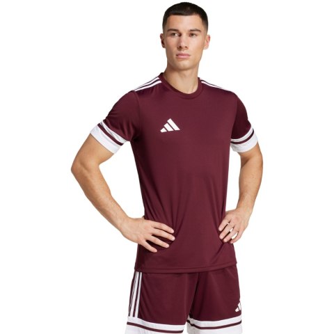 Koszulka męska adidas Squadra 25 bordowa JC8675 Adidas teamwear