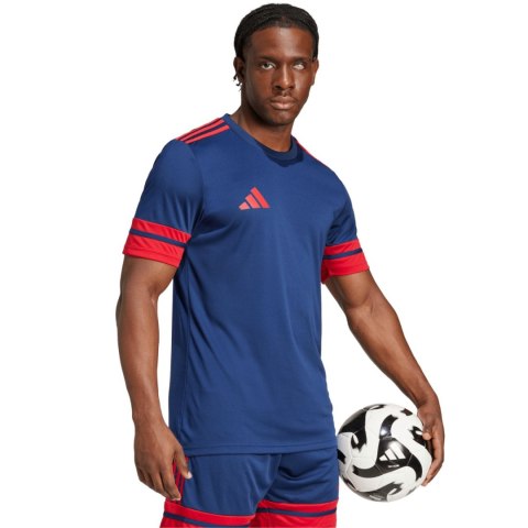 Koszulka męska adidas Squadra 25 granatowo-czerwona JG5833 Adidas teamwear