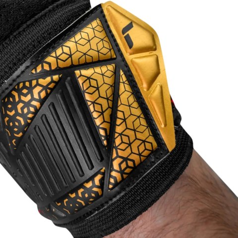 Rękawice bramkarskie Reusch Attrakt Solid czerwono-czarne 5570515 7075 Reusch