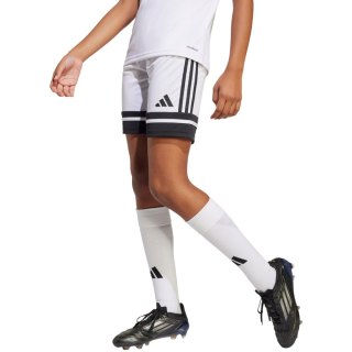 Spodenki dla dzieci adidas Squadra 25 białe JJ2422 Adidas teamwear