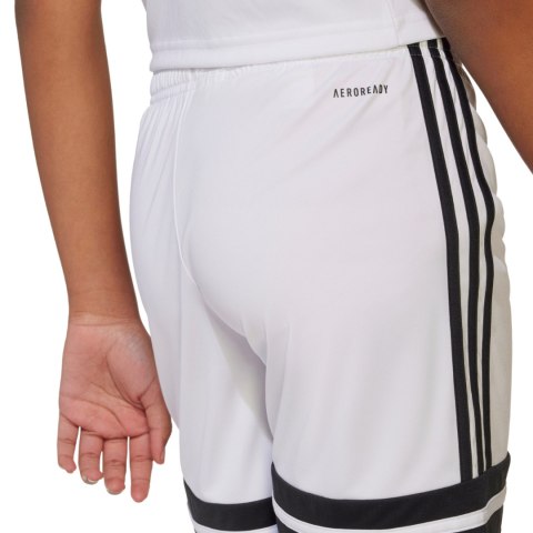 Spodenki dla dzieci adidas Squadra 25 białe JJ2422 Adidas teamwear