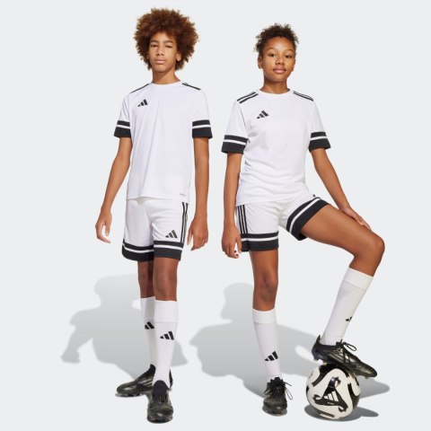 Spodenki dla dzieci adidas Squadra 25 białe JJ2422 Adidas teamwear