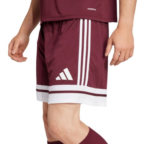 Spodenki męskie adidas Squadra 25 bordowe JC8677 Adidas teamwear