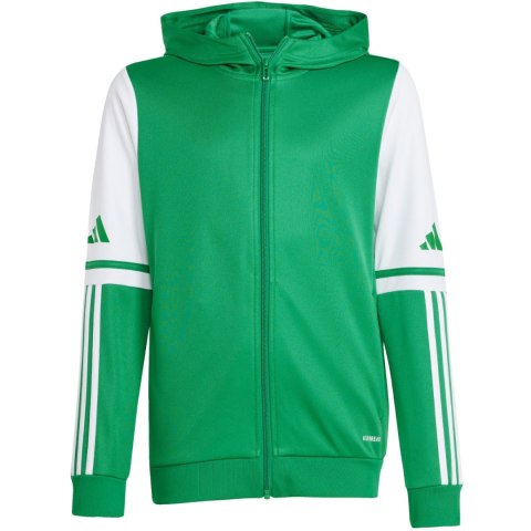 Bluza dla dzieci adidas Squadra 25 Hoody zielono-biała JP3163 Adidas teamwear