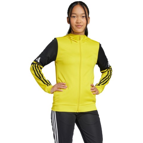 Bluza dla dzieci adidas Squadra 25 Hoody żółto-czarna JP3386 Adidas teamwear
