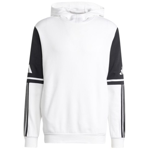 Bluza męska adidas Squadra 25 Sweat Hoody biało-czarna JD2976 Adidas teamwear