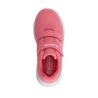 Buty dla dzieci Lotto Connect VL różowo-białe 2600820K 4310 Lotto