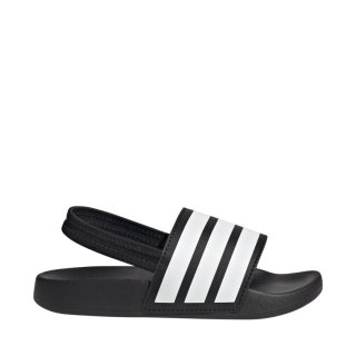 Klapki dla dzieci adidas Adilette Estrap czarne JR5328 Adidas
