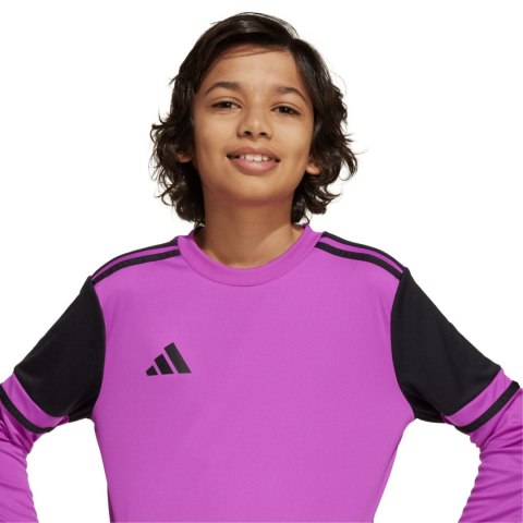 Koszulka bramkarska dla dzieci adidas Squadra 25 Long Sleeve fioletowa JJ1939 Adidas teamwear