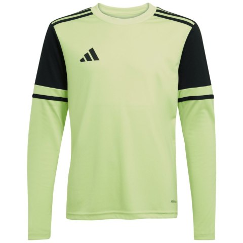 Koszulka bramkarska dla dzieci adidas Squadra 25 Long Sleeve limonkowa JJ1940 Adidas teamwear