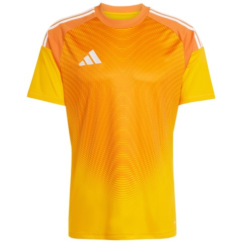 Koszulka bramkarska męska adidas Tiro 25 Competition Jersey Short Sleeve pomarańczowa JN4502 Adidas teamwear