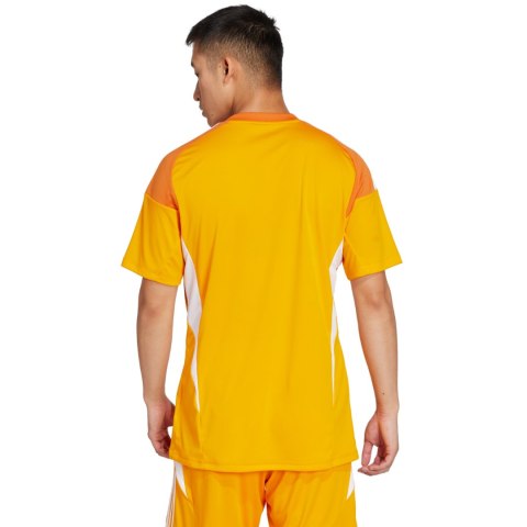 Koszulka bramkarska męska adidas Tiro 25 Competition Jersey Short Sleeve pomarańczowa JN4502 Adidas teamwear