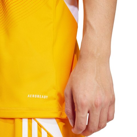 Koszulka bramkarska męska adidas Tiro 25 Competition Jersey Short Sleeve pomarańczowa JN4502 Adidas teamwear