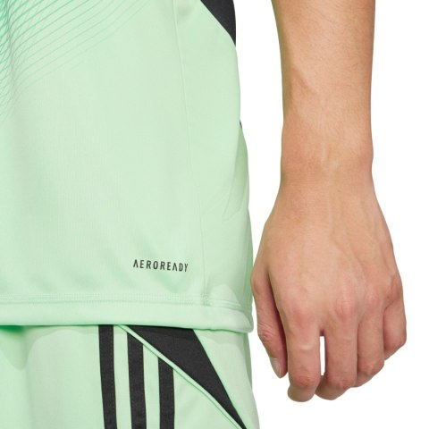 Koszulka bramkarska męska adidas Tiro 25 Competition Jersey Short Sleeve zielona JI9716 Adidas teamwear