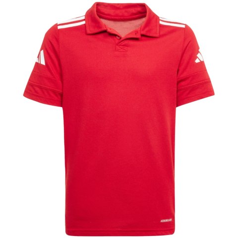 Koszulka dla dzieci adidas Squadra 25 Polo czerwona JY3411 Adidas teamwear