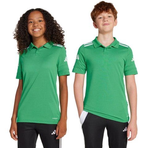 Koszulka dla dzieci adidas Squadra 25 Polo zielona JY3410 Adidas teamwear
