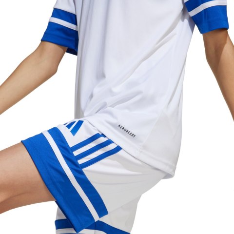 Koszulka dla dzieci adidas Squadra 25 biało-niebieska JJ0060 Adidas teamwear