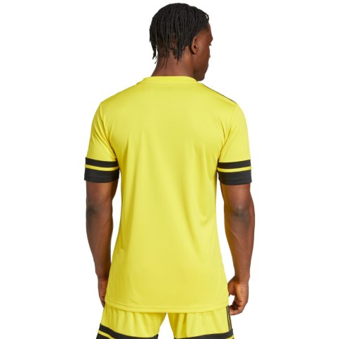 Koszulka męska adidas Squadra 25 Jersey Short Sleeve żółta JG5831 Adidas teamwear