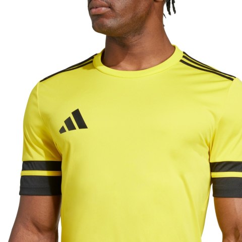 Koszulka męska adidas Squadra 25 Jersey Short Sleeve żółta JG5831 Adidas teamwear