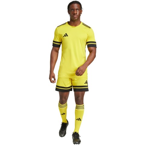 Koszulka męska adidas Squadra 25 Jersey Short Sleeve żółta JG5831 Adidas teamwear