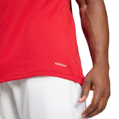 Koszulka męska adidas Squadra 25 Polo czerwona JY3418 Adidas teamwear