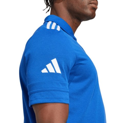Koszulka męska adidas Squadra 25 Polo niebieska JW0890 Adidas teamwear