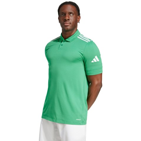 Koszulka męska adidas Squadra 25 Polo zielona JY3416 Adidas teamwear