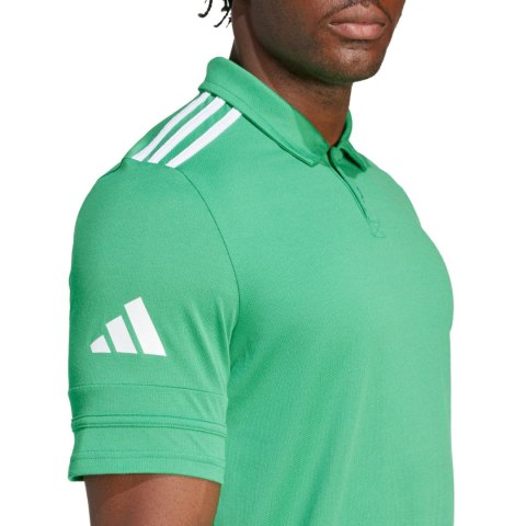 Koszulka męska adidas Squadra 25 Polo zielona JY3416 Adidas teamwear