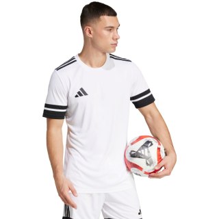 Koszulka męska adidas Squadra 25 biało-czarna JG5835 Adidas teamwear